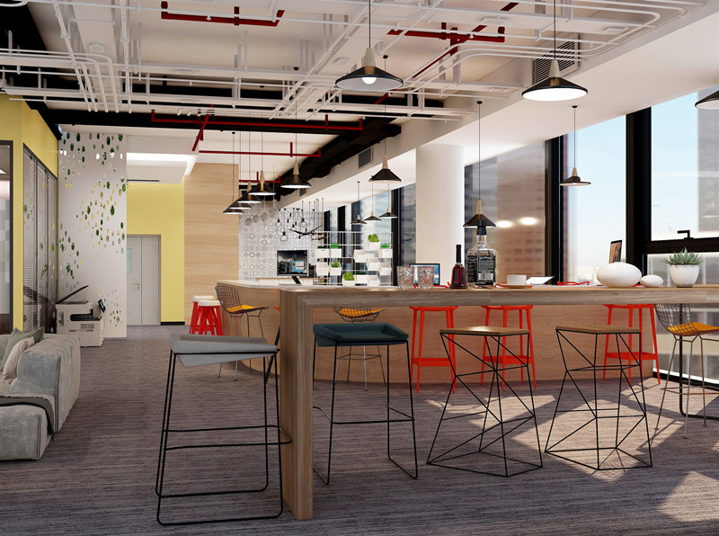 5000平工業(yè)風(fēng)辦公室設(shè)計(jì)裝潢圖片-第3張圖片-上海古都建筑設(shè)計(jì)集團(tuán) 5000平工業(yè)風(fēng)辦公室設(shè)計(jì)裝潢圖片-第3張圖片-上海古都建筑設(shè)計(jì)集團(tuán)