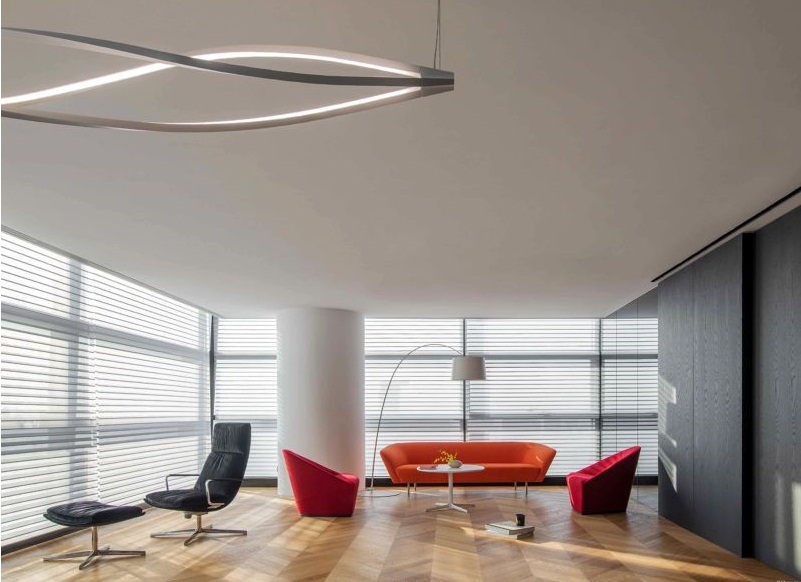 330平投資公司辦公室裝潢設(shè)計效果-第2張圖片-上海古都建筑設(shè)計集團(tuán)