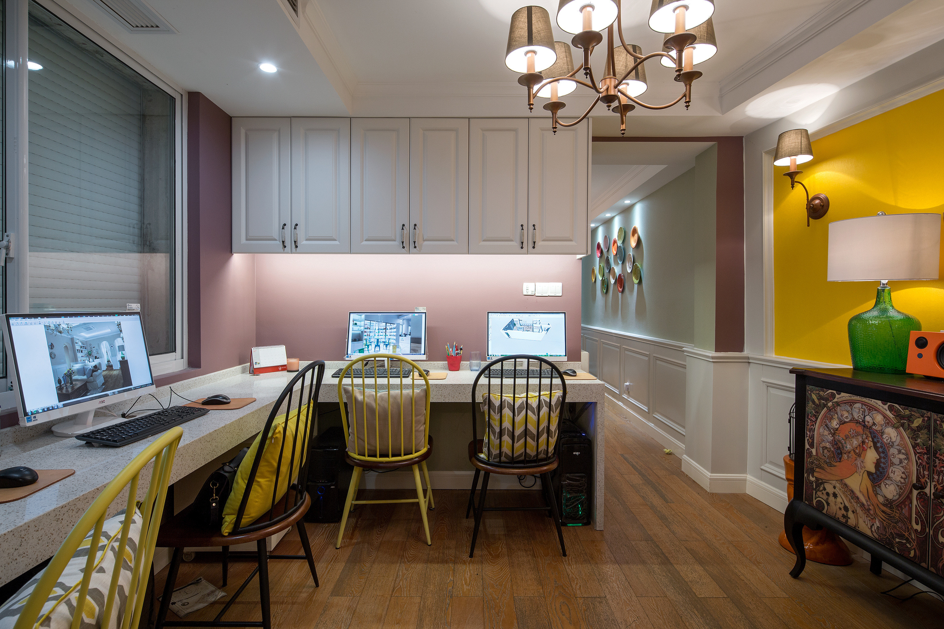 徐匯區(qū)120平辦公室裝修美式風格設計-第5張圖片-上海古都建筑設計集團 徐匯區(qū)120平辦公室裝修美式風格設計-第5張圖片-上海古都建筑設計集團