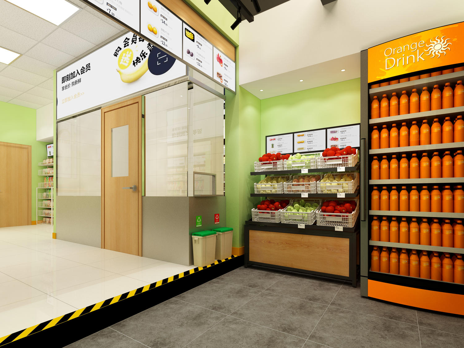 嘉定區(qū)辦公室裝修水果店裝修設計-第2張圖片-上海古都建筑設計集團 嘉定區(qū)辦公室裝修水果店裝修設計-第2張圖片-上海古都建筑設計集團