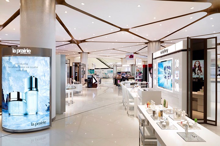 上海辦公室裝修化妝品展廳設(shè)計-第5張圖片-上海古都建筑設(shè)計集團(tuán) 上海辦公室裝修化妝品展廳設(shè)計-第5張圖片-上海古都建筑設(shè)計集團(tuán)