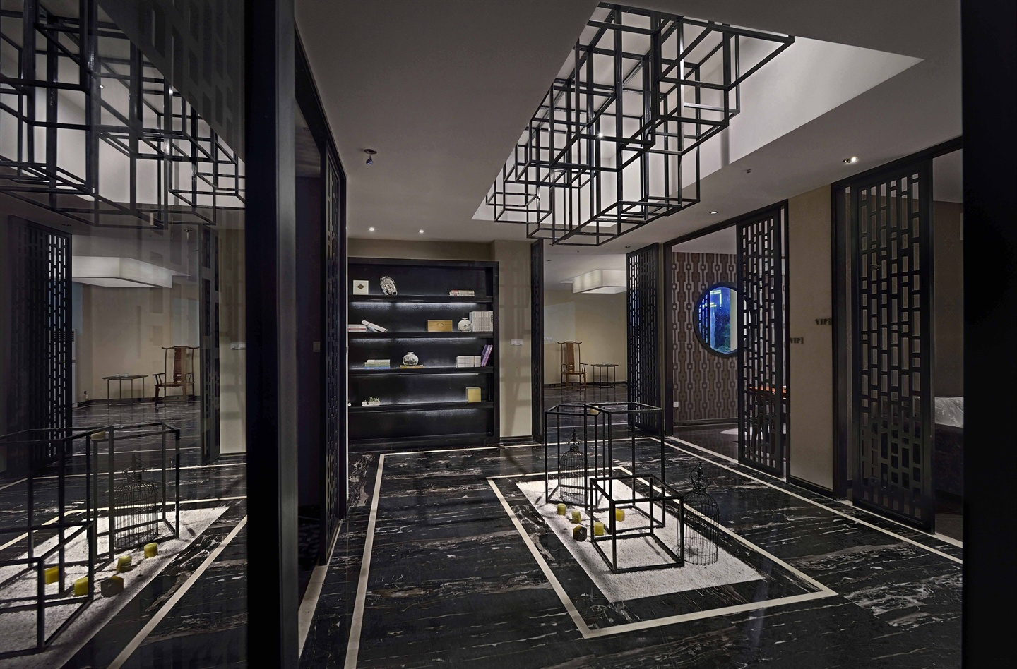 金山區(qū)200平辦公室裝修靜謐風格設計-第3張圖片-上海古都建筑設計集團 金山區(qū)200平辦公室裝修靜謐風格設計-第3張圖片-上海古都建筑設計集團