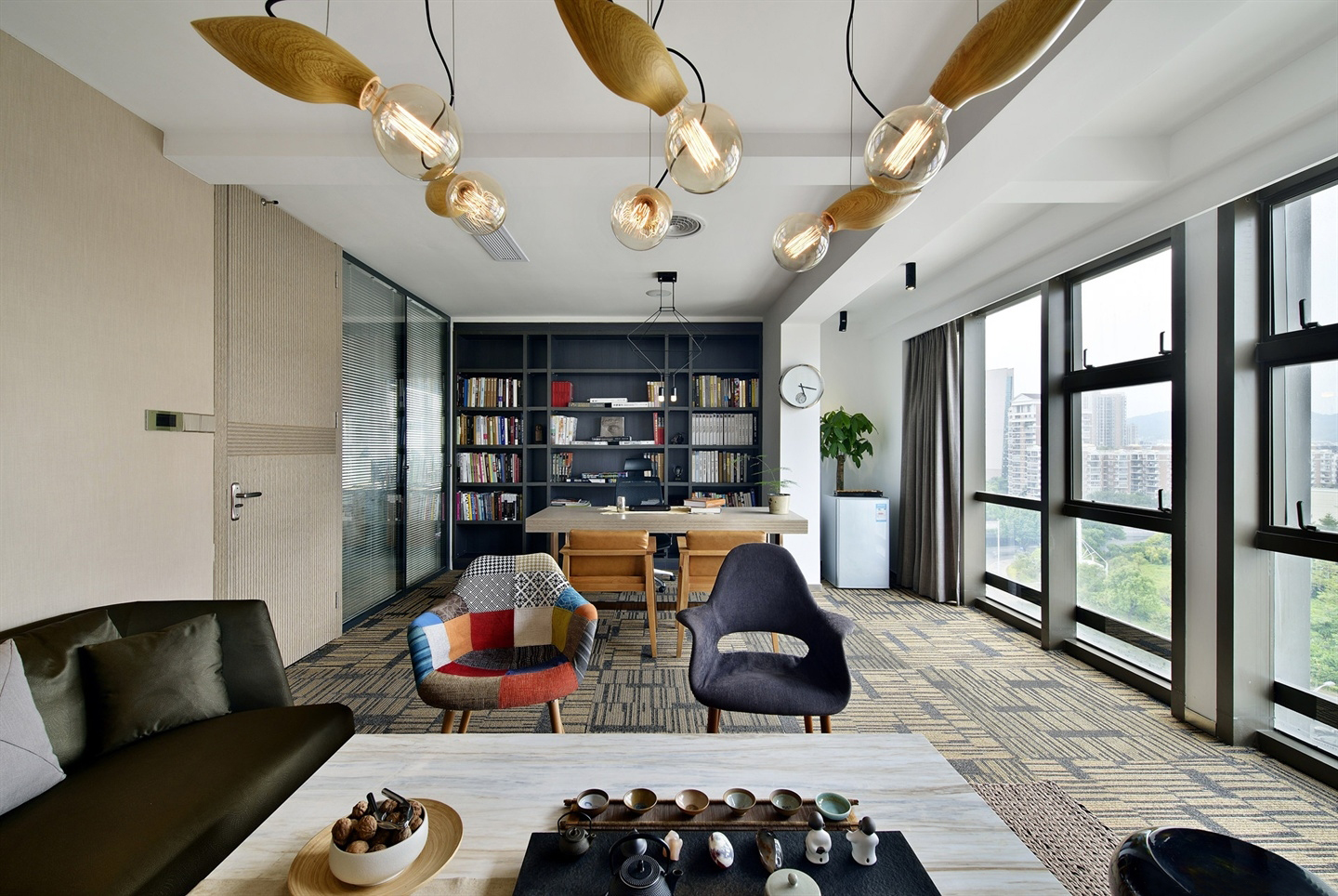 虹口區(qū)混搭風(fēng)格辦公室裝修設(shè)計(jì)-第2張圖片-上海古都建筑設(shè)計(jì)集團(tuán) 虹口區(qū)混搭風(fēng)格辦公室裝修設(shè)計(jì)-第2張圖片-上海古都建筑設(shè)計(jì)集團(tuán)