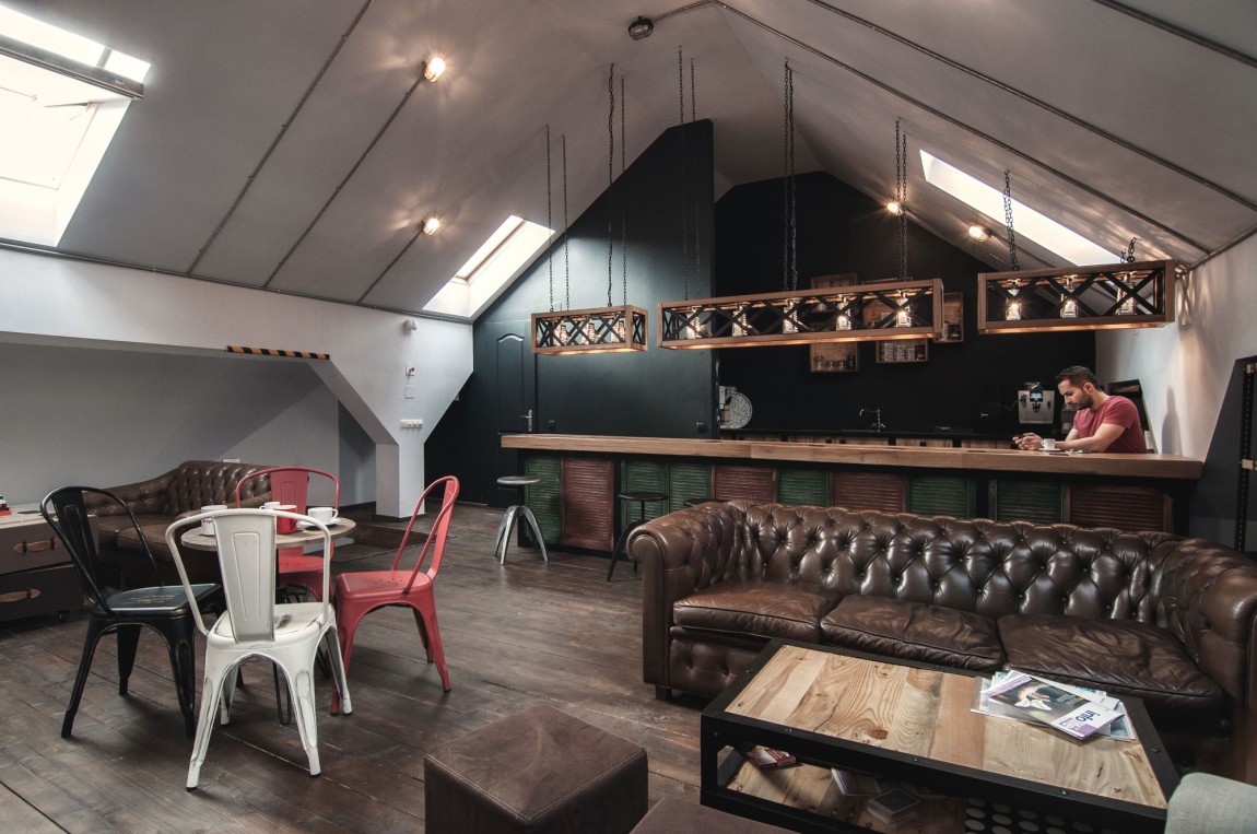 浦東新區(qū)120平工業(yè)風咖啡廳裝修設(shè)計-第8張圖片-上海古都建筑設(shè)計集團 浦東新區(qū)120平工業(yè)風咖啡廳裝修設(shè)計-第8張圖片-上海古都建筑設(shè)計集團