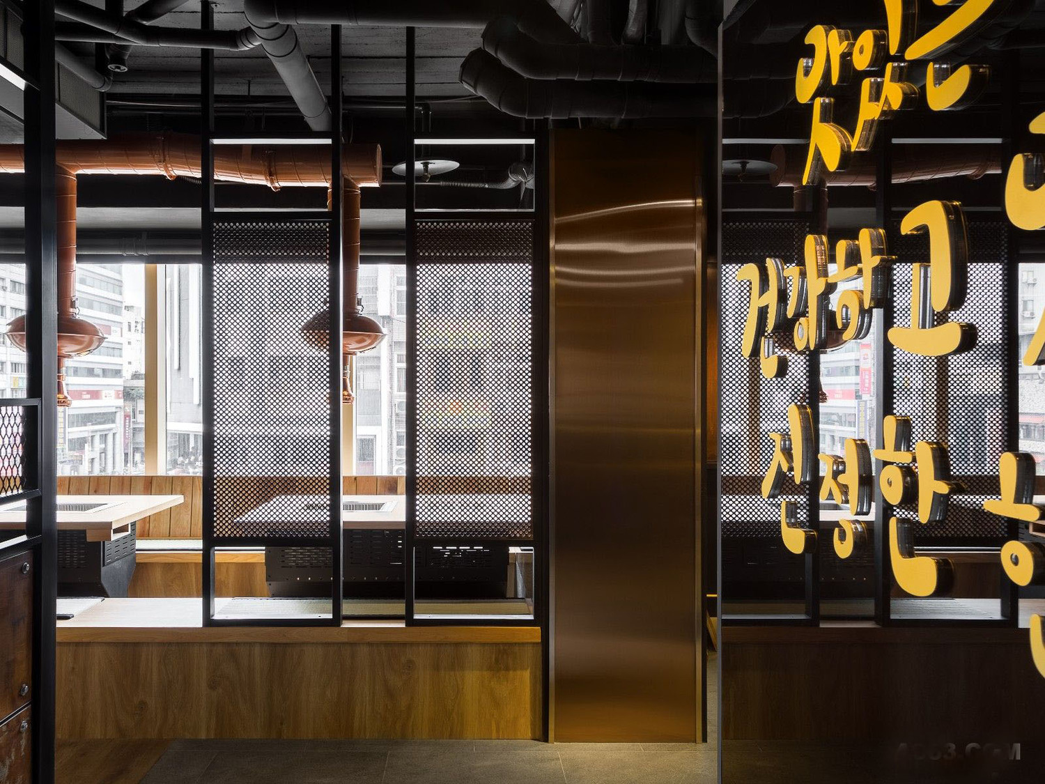 青浦區(qū)韓式烤肉辦公室裝修設計-第2張圖片-上海古都建筑設計集團 青浦區(qū)韓式烤肉辦公室裝修設計-第2張圖片-上海古都建筑設計集團