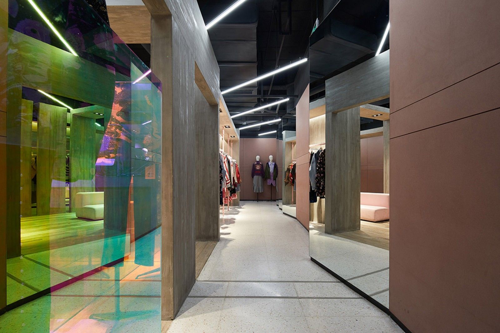 時尚女裝店裝修設(shè)計-第2張圖片-上海古都建筑設(shè)計集團(tuán)