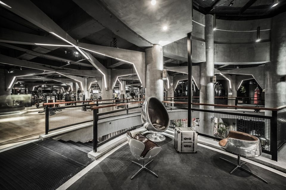 工業(yè)風健身所辦公室裝修設計-第2張圖片-上海古都建筑設計集團 工業(yè)風健身所辦公室裝修設計-第2張圖片-上海古都建筑設計集團