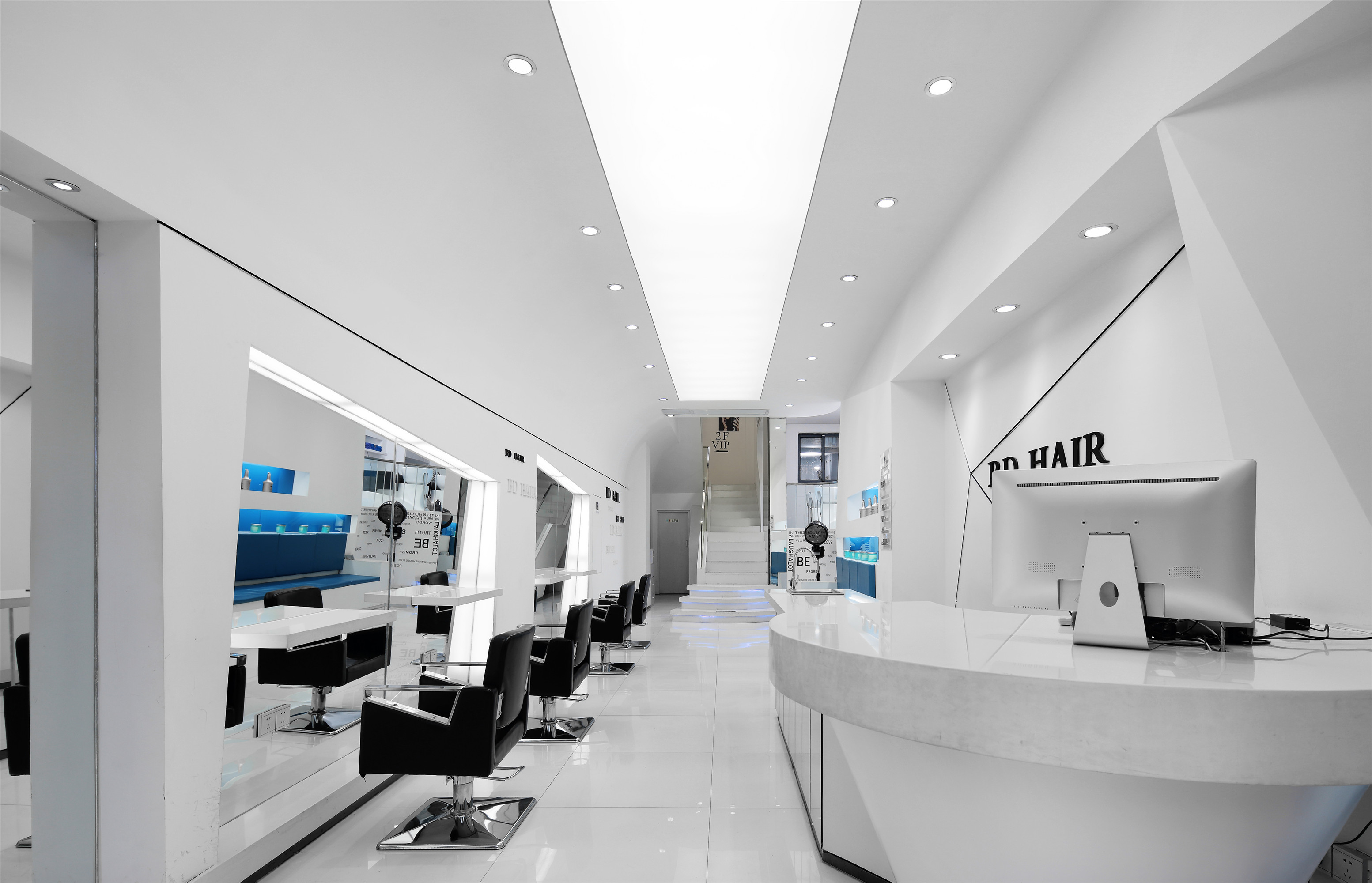 簡約理發(fā)店裝修設(shè)計效果圖-第1張圖片-上海古都建筑設(shè)計集團 簡約理發(fā)店裝修設(shè)計效果圖-第1張圖片-上海古都建筑設(shè)計集團