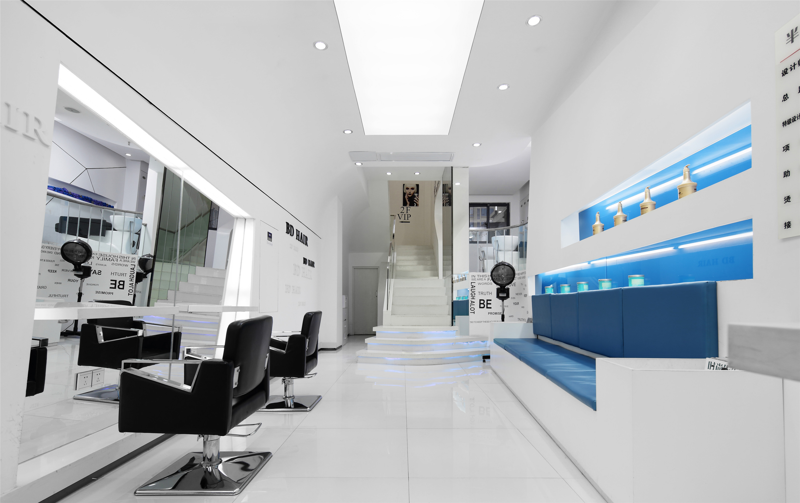 簡約理發(fā)店裝修設(shè)計效果圖-第2張圖片-上海古都建筑設(shè)計集團 簡約理發(fā)店裝修設(shè)計效果圖-第2張圖片-上海古都建筑設(shè)計集團