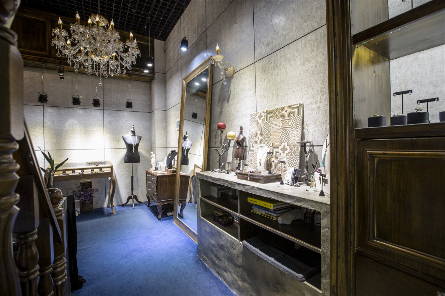 奢華珠寶店裝修設(shè)計-第4張圖片-上海古都建筑設(shè)計集團