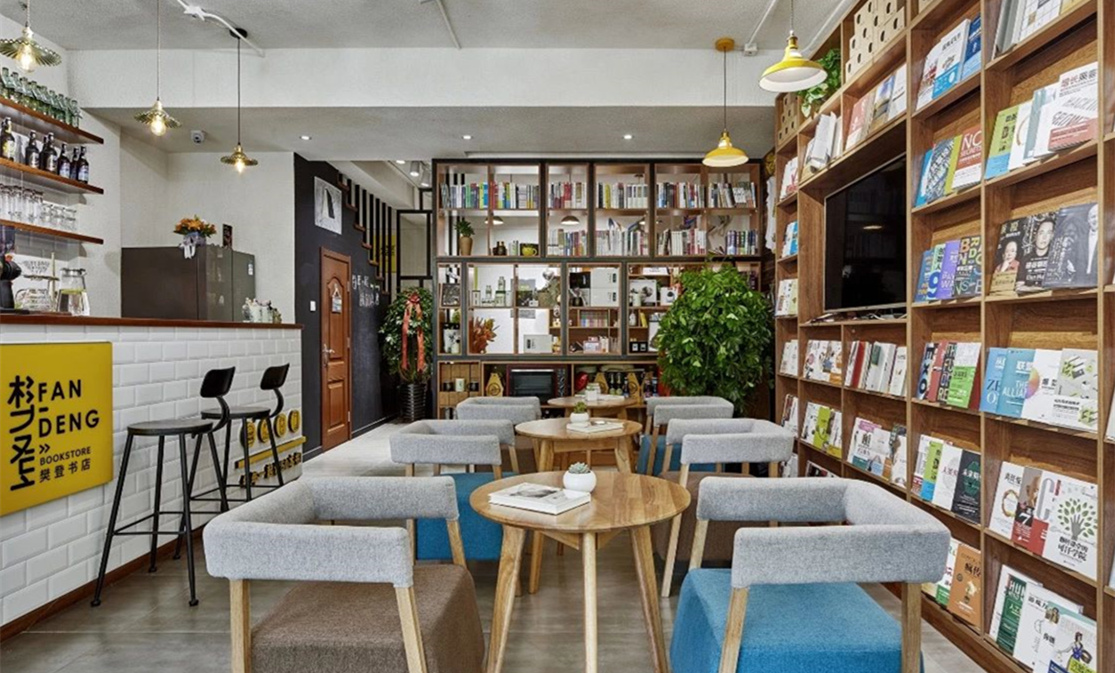 日式清新書店裝修設(shè)計效果圖-第1張圖片-上海古都建筑設(shè)計集團(tuán) 日式清新書店裝修設(shè)計效果圖-第1張圖片-上海古都建筑設(shè)計集團(tuán)