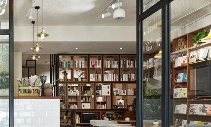 日式清新書店裝修設(shè)計效果圖-第4張圖片-上海古都建筑設(shè)計集團(tuán) 日式清新書店裝修設(shè)計效果圖-第4張圖片-上海古都建筑設(shè)計集團(tuán)