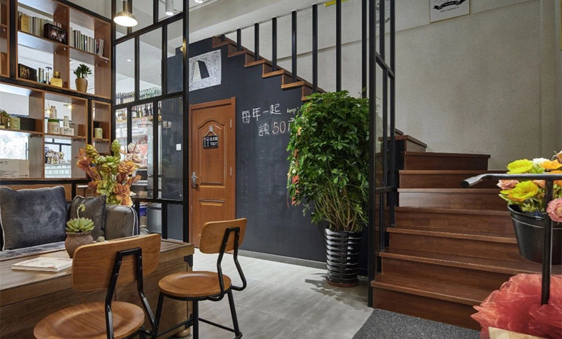 日式清新書店裝修設(shè)計效果圖-第3張圖片-上海古都建筑設(shè)計集團(tuán) 日式清新書店裝修設(shè)計效果圖-第3張圖片-上海古都建筑設(shè)計集團(tuán)