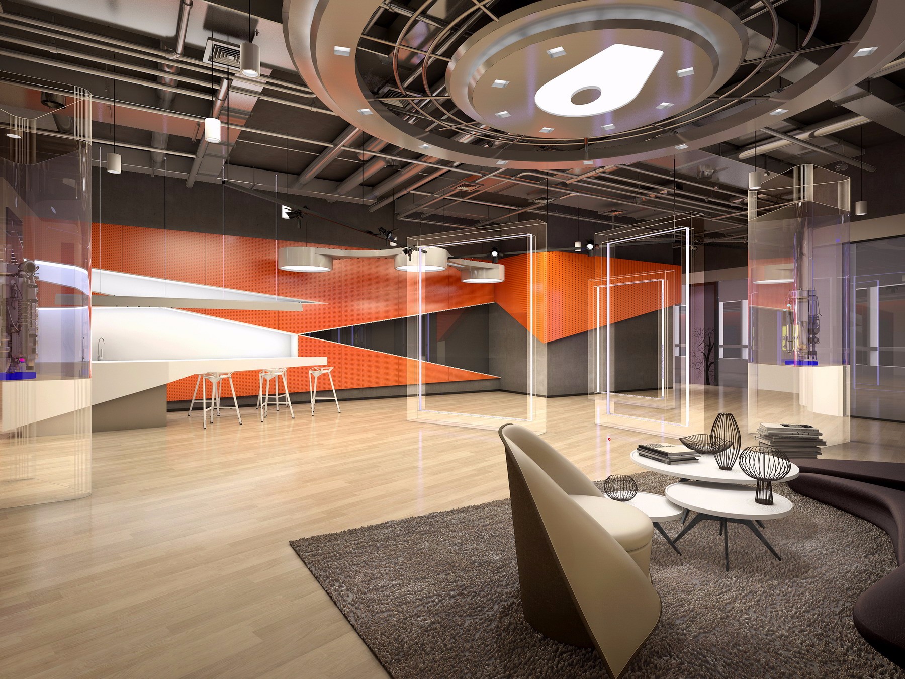 現(xiàn)代科技風(fēng)格辦公室裝修設(shè)計-第7張圖片-上海古都建筑設(shè)計集團(tuán) 現(xiàn)代科技風(fēng)格辦公室裝修設(shè)計-第7張圖片-上海古都建筑設(shè)計集團(tuán)