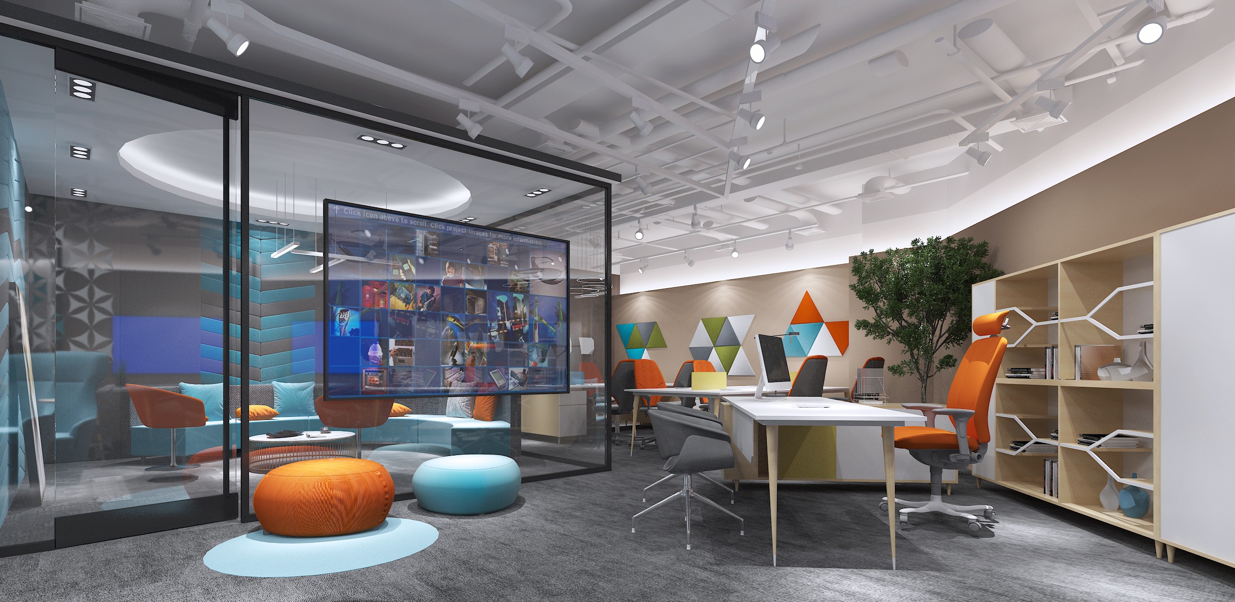 浦東新區(qū)科技智能辦公室裝修設計-第8張圖片-上海古都建筑設計集團 浦東新區(qū)科技智能辦公室裝修設計-第8張圖片-上海古都建筑設計集團