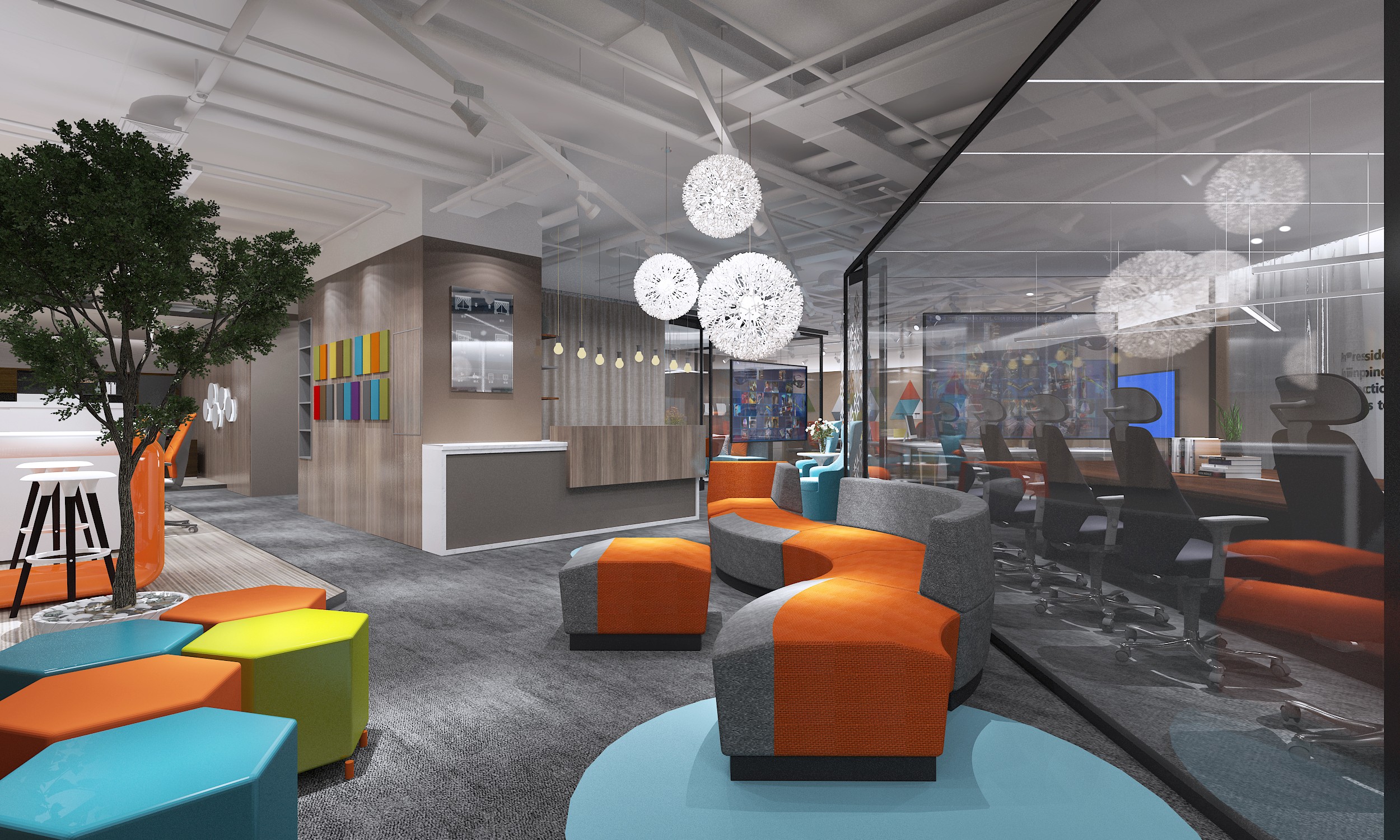 浦東新區(qū)科技智能辦公室裝修設計-第12張圖片-上海古都建筑設計集團 浦東新區(qū)科技智能辦公室裝修設計-第12張圖片-上海古都建筑設計集團