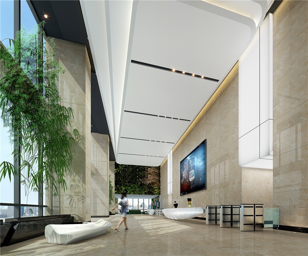 浦東新區(qū)高檔辦公樓裝修設計-第2張圖片-上海古都建筑設計集團 浦東新區(qū)高檔辦公樓裝修設計-第2張圖片-上海古都建筑設計集團