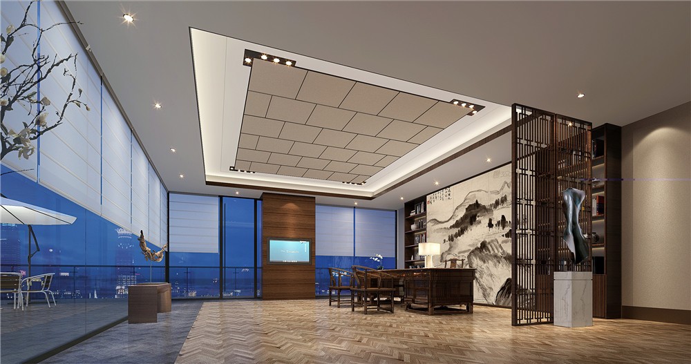 浦東新區(qū)高檔辦公樓裝修設計-第5張圖片-上海古都建筑設計集團 浦東新區(qū)高檔辦公樓裝修設計-第5張圖片-上海古都建筑設計集團