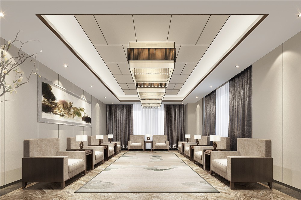 浦東新區(qū)高檔辦公樓裝修設計-第8張圖片-上海古都建筑設計集團 浦東新區(qū)高檔辦公樓裝修設計-第8張圖片-上海古都建筑設計集團