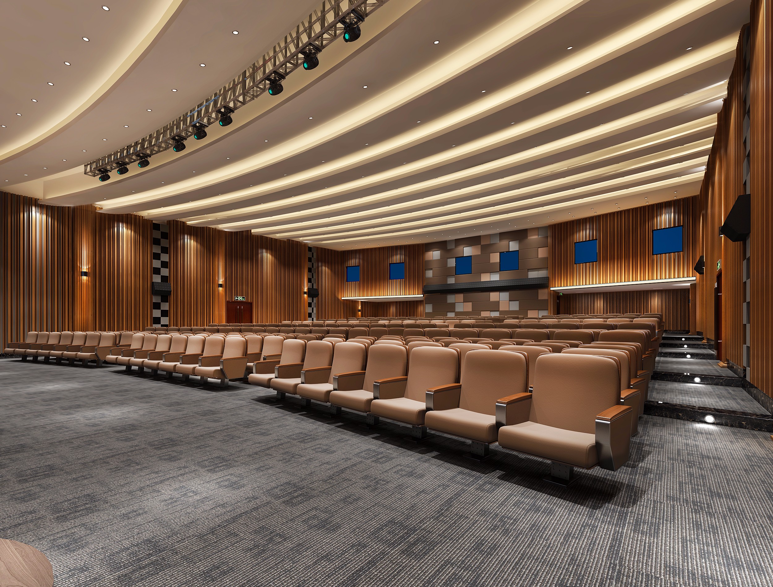 200平大型報告廳裝修設(shè)計-第3張圖片-上海古都建筑設(shè)計集團 200平大型報告廳裝修設(shè)計-第3張圖片-上海古都建筑設(shè)計集團