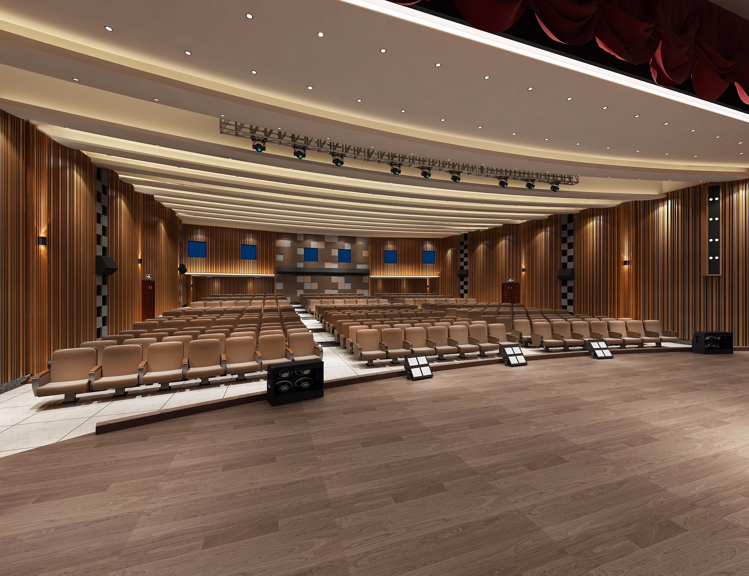 200平大型報告廳裝修設(shè)計-第5張圖片-上海古都建筑設(shè)計集團 200平大型報告廳裝修設(shè)計-第5張圖片-上海古都建筑設(shè)計集團