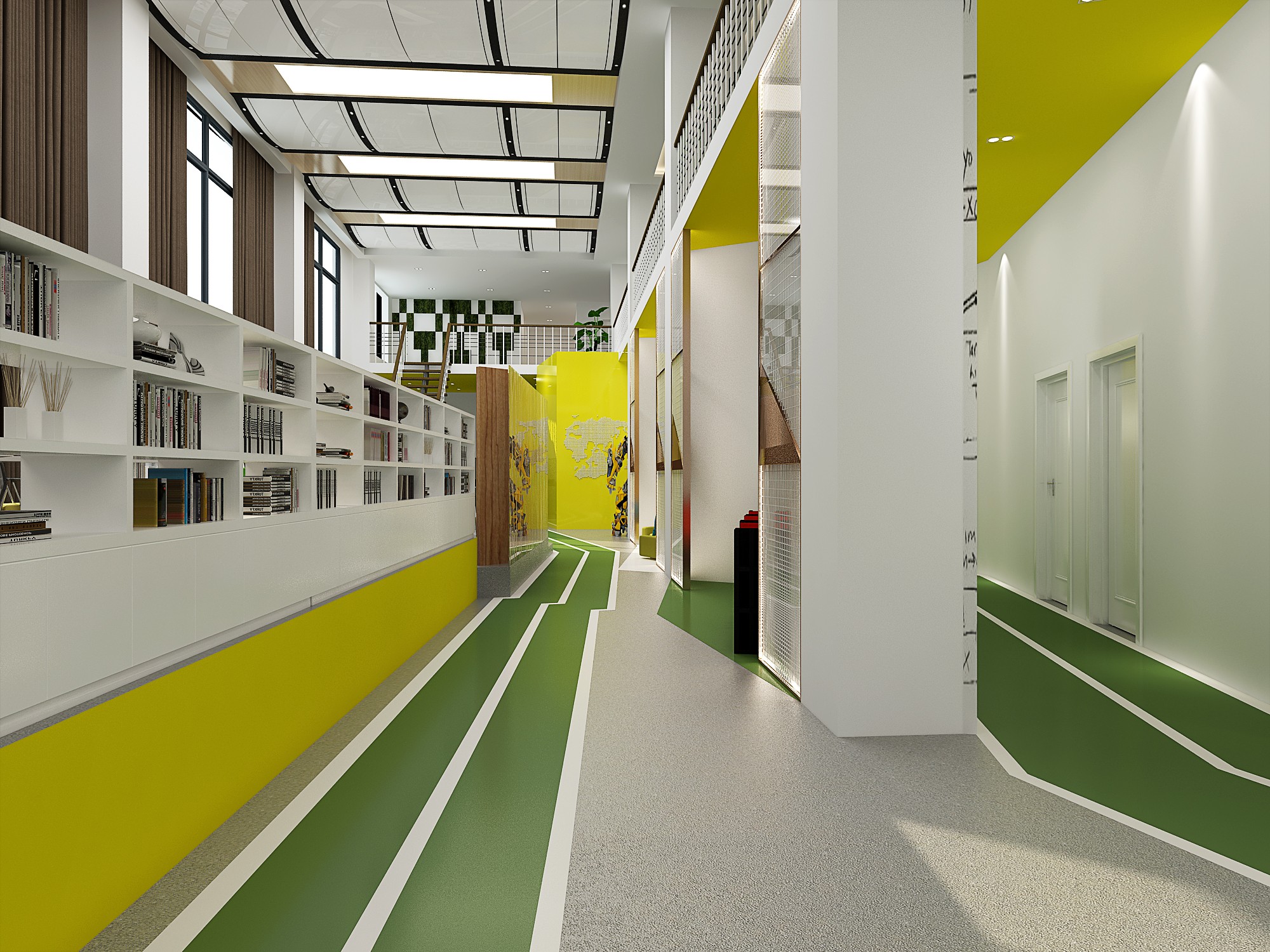 大黃蜂風格辦公室裝修設計-第5張圖片-上海古都建筑設計集團