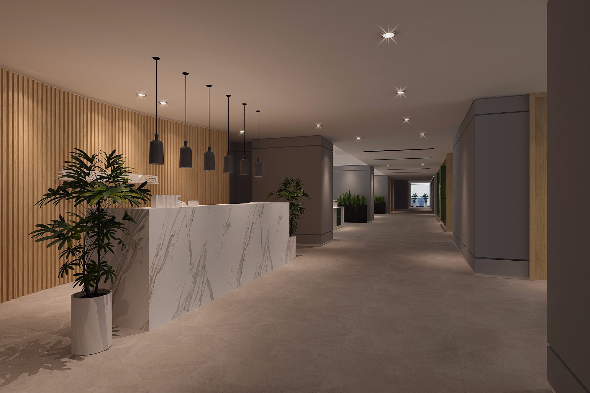 奢華大氣辦公樓裝修設計-第1張圖片-上海古都建筑設計集團 奢華大氣辦公樓裝修設計-第1張圖片-上海古都建筑設計集團