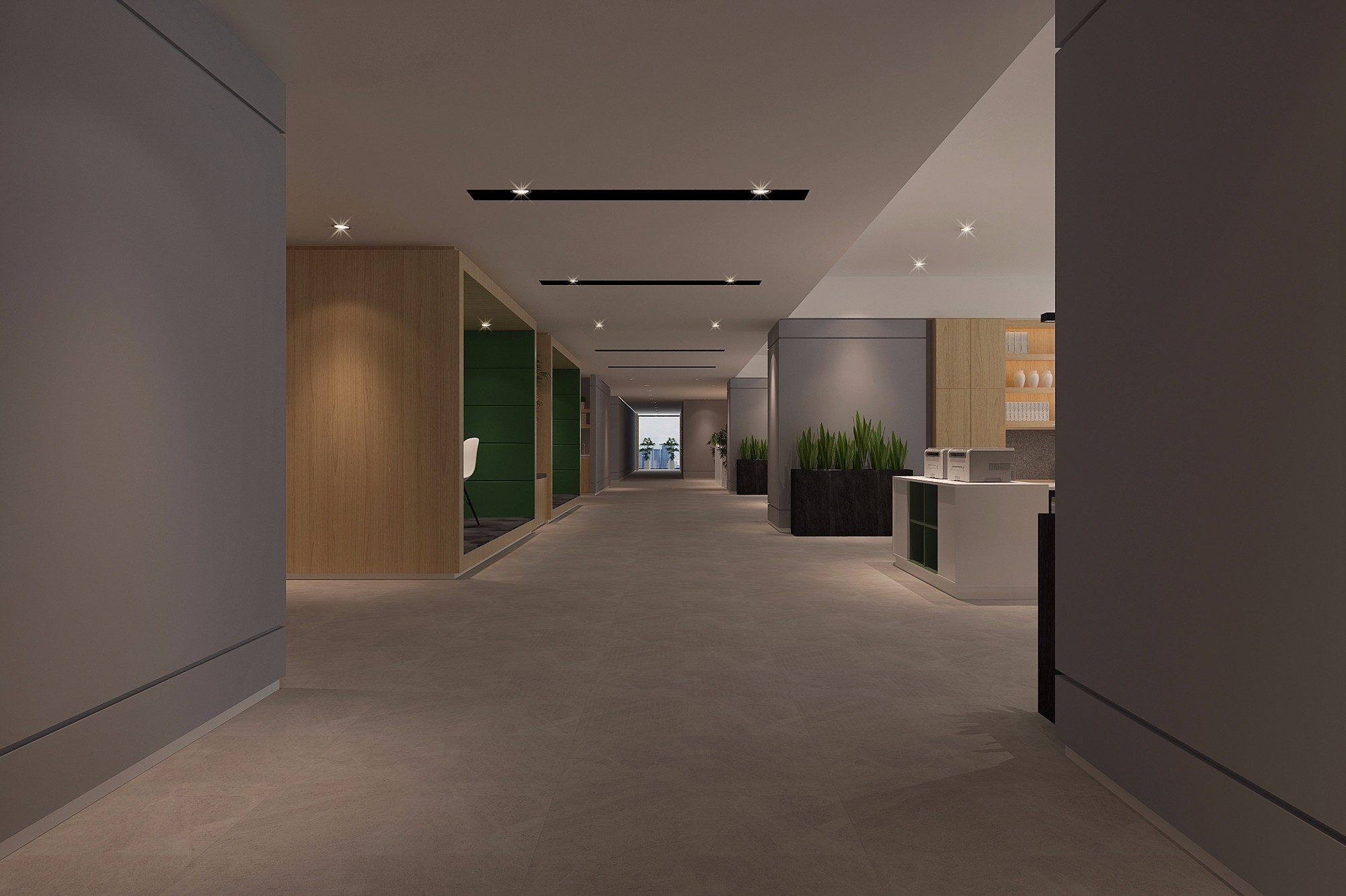 奢華大氣辦公樓裝修設計-第5張圖片-上海古都建筑設計集團 奢華大氣辦公樓裝修設計-第5張圖片-上海古都建筑設計集團