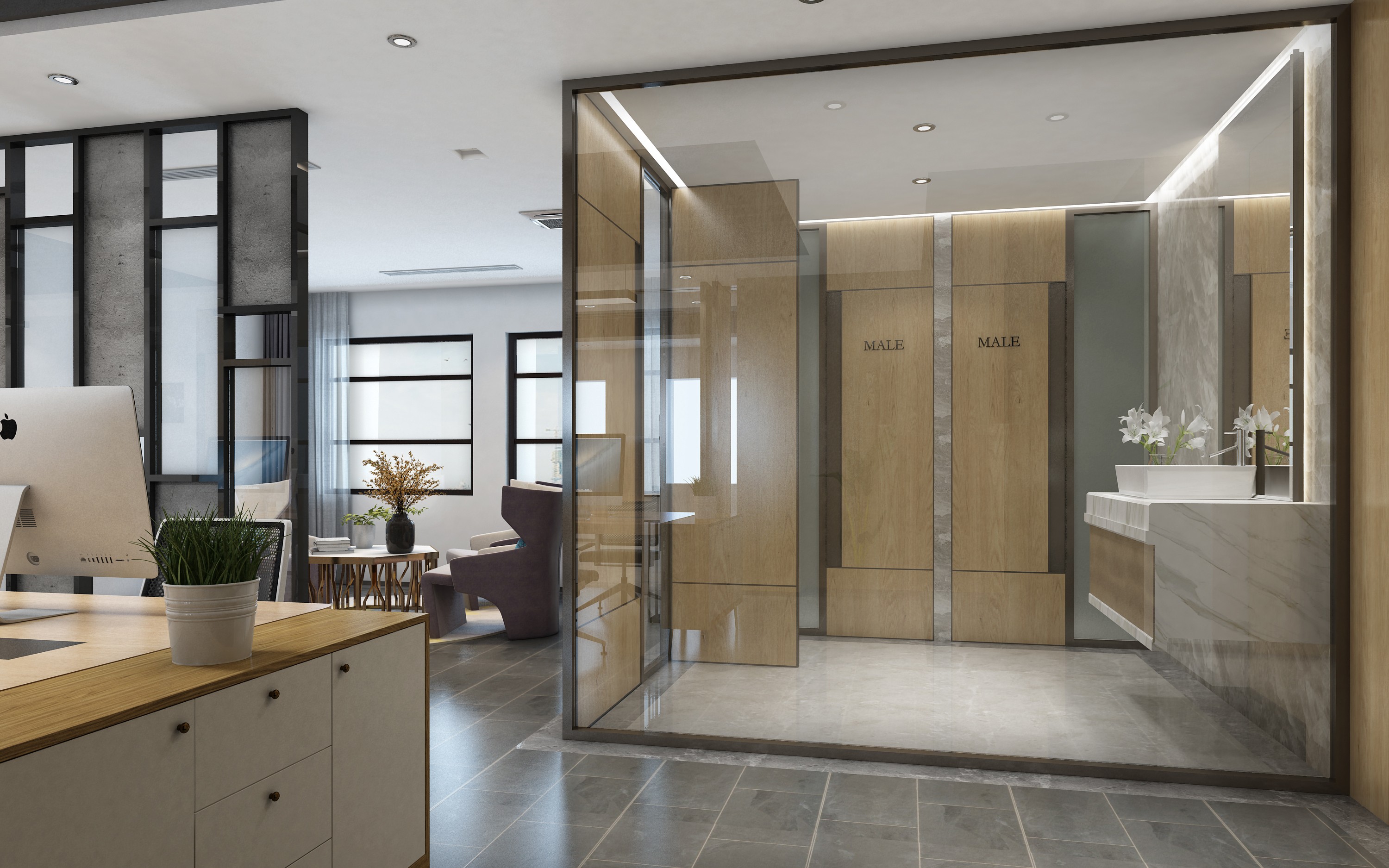 現(xiàn)代簡約辦公室裝修設(shè)計-第2張圖片-上海古都建筑設(shè)計集團 現(xiàn)代簡約辦公室裝修設(shè)計-第2張圖片-上海古都建筑設(shè)計集團