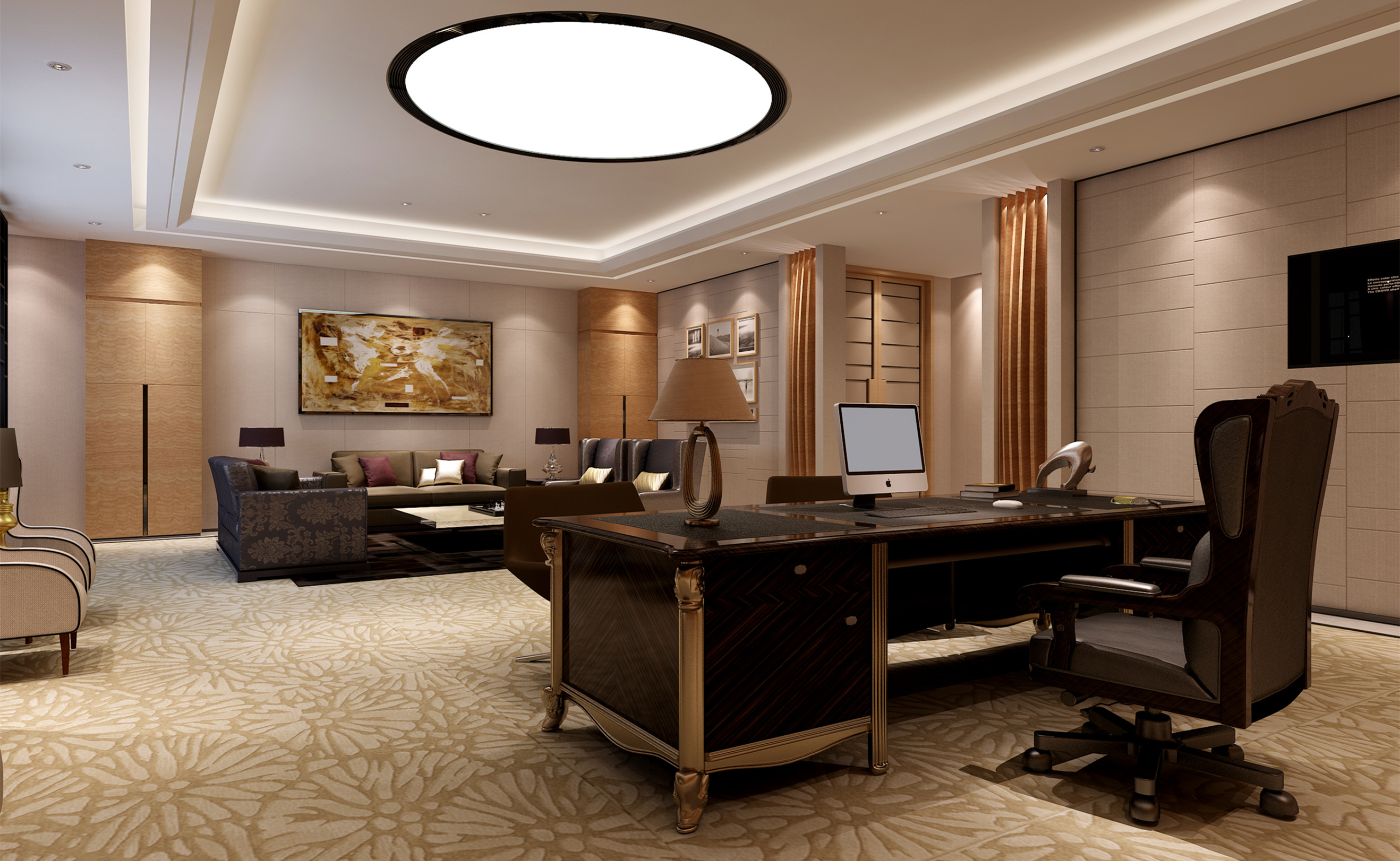 古典風(fēng)格辦公室裝修設(shè)計(jì)-第5張圖片-上海古都建筑設(shè)計(jì)集團(tuán) 古典風(fēng)格辦公室裝修設(shè)計(jì)-第5張圖片-上海古都建筑設(shè)計(jì)集團(tuán)