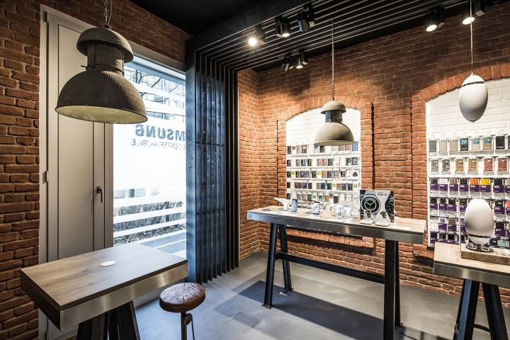 復(fù)古風(fēng)格手機(jī)店裝修設(shè)計-第5張圖片-上海古都建筑設(shè)計集團(tuán)