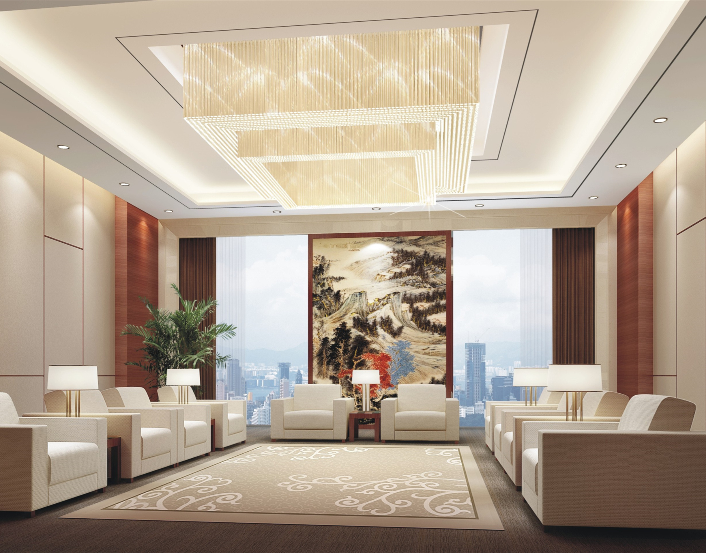 高端辦公室招待所裝修設(shè)計(jì)-第2張圖片-上海古都建筑設(shè)計(jì)集團(tuán) 高端辦公室招待所裝修設(shè)計(jì)-第2張圖片-上海古都建筑設(shè)計(jì)集團(tuán)