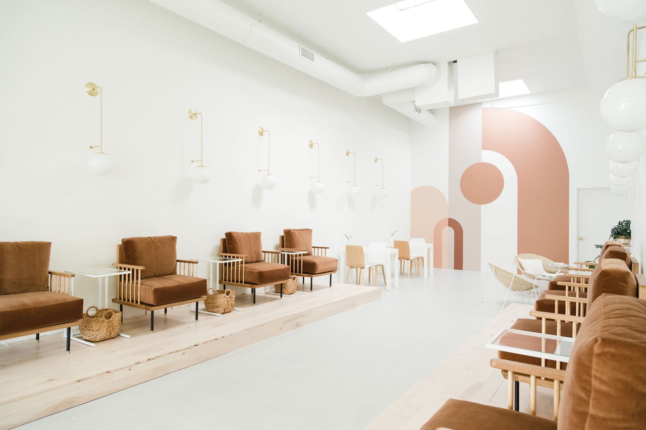 時尚簡約風(fēng)格美甲店裝修設(shè)計-第4張圖片-上海古都建筑設(shè)計集團(tuán) 時尚簡約風(fēng)格美甲店裝修設(shè)計-第4張圖片-上海古都建筑設(shè)計集團(tuán)