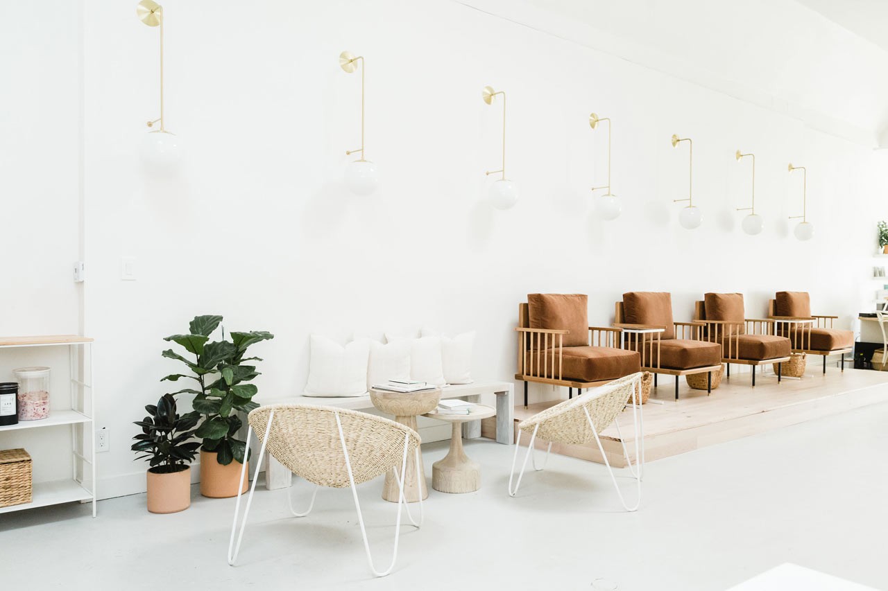 時尚簡約風(fēng)格美甲店裝修設(shè)計-第6張圖片-上海古都建筑設(shè)計集團(tuán) 時尚簡約風(fēng)格美甲店裝修設(shè)計-第6張圖片-上海古都建筑設(shè)計集團(tuán)