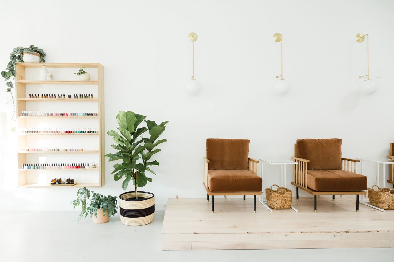 時尚簡約風(fēng)格美甲店裝修設(shè)計-第3張圖片-上海古都建筑設(shè)計集團(tuán) 時尚簡約風(fēng)格美甲店裝修設(shè)計-第3張圖片-上海古都建筑設(shè)計集團(tuán)