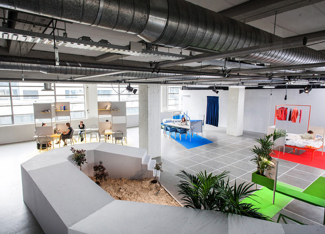 大型簡約工業(yè)風(fēng)辦公室裝修設(shè)計-第2張圖片-上海古都建筑設(shè)計集團 大型簡約工業(yè)風(fēng)辦公室裝修設(shè)計-第2張圖片-上海古都建筑設(shè)計集團