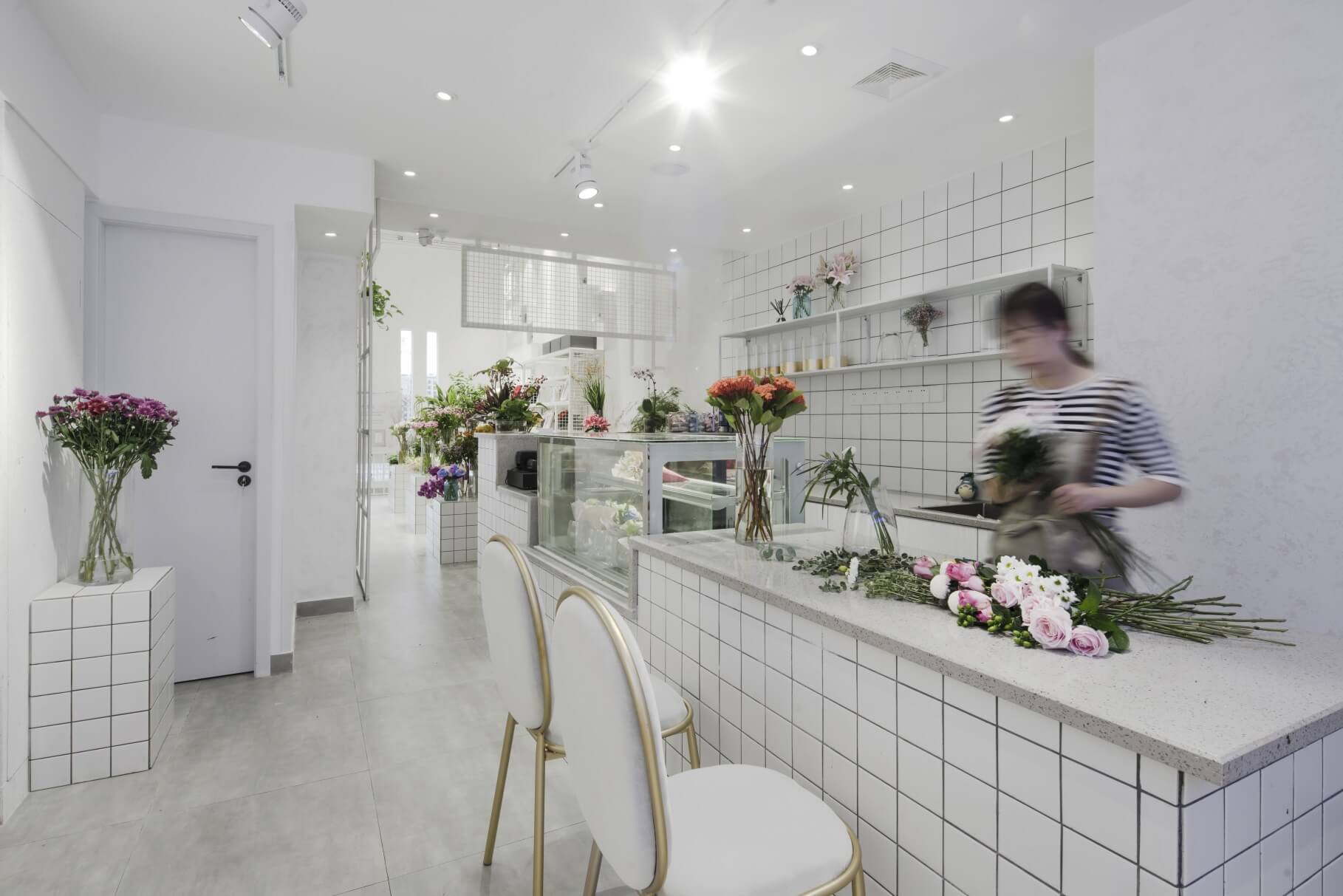 清新簡約花藝店裝修設(shè)計(jì)-第4張圖片-上海古都建筑設(shè)計(jì)集團(tuán) 清新簡約花藝店裝修設(shè)計(jì)-第4張圖片-上海古都建筑設(shè)計(jì)集團(tuán)