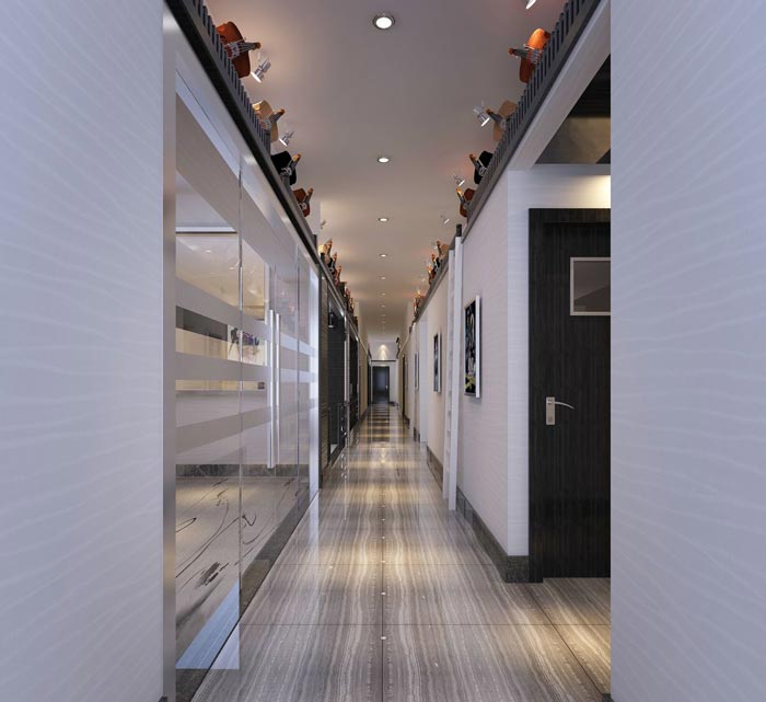 現(xiàn)代時尚琴行辦公室裝修設(shè)計(jì)-第1張圖片-上海古都建筑設(shè)計(jì)集團(tuán)