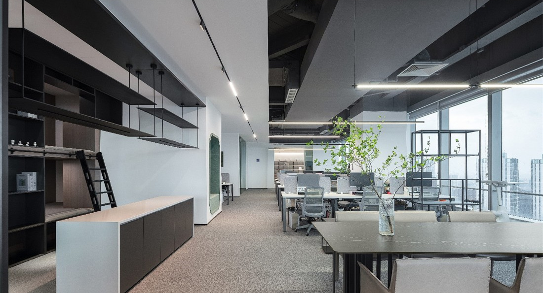 灰白簡約風格辦公室裝修設(shè)計-第3張圖片-上海古都建筑設(shè)計集團 灰白簡約風格辦公室裝修設(shè)計-第3張圖片-上海古都建筑設(shè)計集團