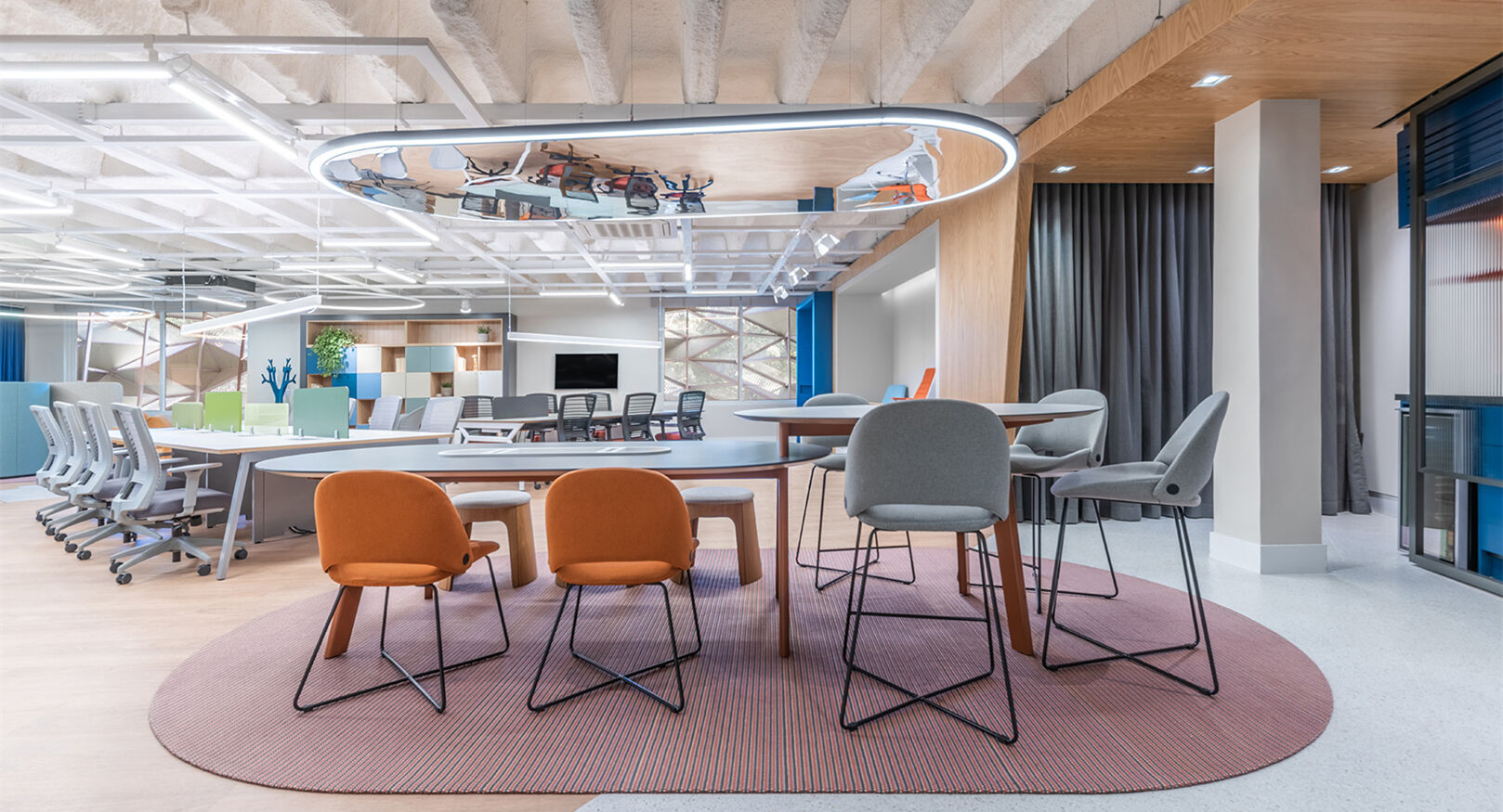 時尚簡約公共辦公空間裝修設(shè)計(jì)-第7張圖片-上海古都建筑設(shè)計(jì)集團(tuán) 時尚簡約公共辦公空間裝修設(shè)計(jì)-第7張圖片-上海古都建筑設(shè)計(jì)集團(tuán)