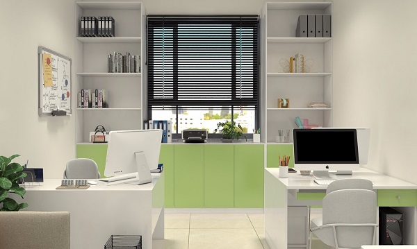 現(xiàn)代時尚簡約辦公室裝修設計-第1張圖片-上海古都建筑設計集團