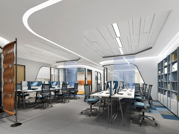 4300平米醫(yī)療公司辦公空間設(shè)計布局-第2張圖片-上海古都建筑設(shè)計集團 4300平米醫(yī)療公司辦公空間設(shè)計布局-第2張圖片-上海古都建筑設(shè)計集團